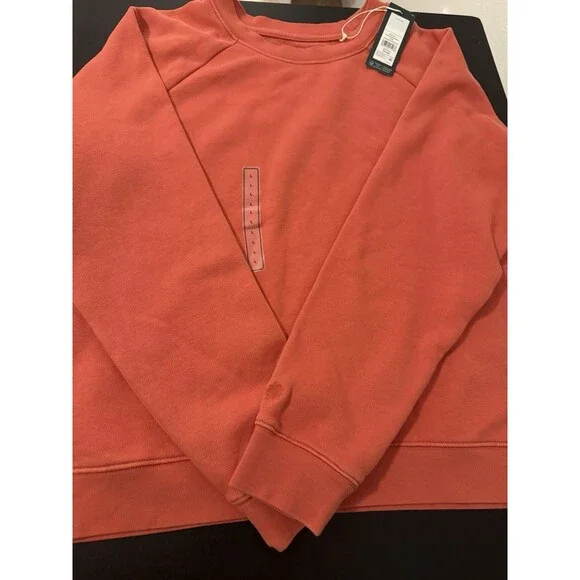 Alpine Design Women’s Solid Fleece Crew Sweater Antique Rosewood Large Nwt - Picture 3 of 4